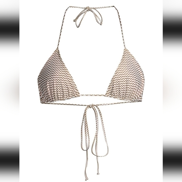 Faithfull the Brand Other - Faithfull The Brand Il Mediterranean Marzia Bikini Swim Top In Milleha Print Med